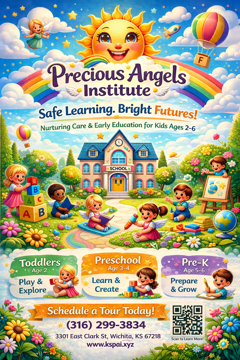 Precious Angels Institute Flyer